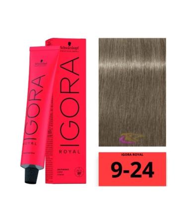 Igora Schwarzkopf Royal 9-24 Ash Blonde Beige 60ml