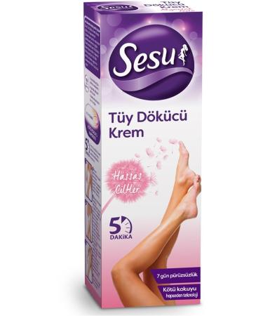 Sesu Hair Removal Cream Sensitive Skin 100 ml