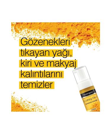 Neutrogena Soothing Clear Turmeric Cleansing Foam - Buy Online on GoSupps.com