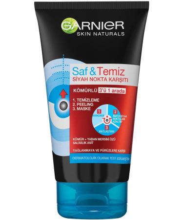 Garnier Brand: Peeling Mask Anti-Blackhead Charcoal 3 in 1 Category: Make-Up Remover