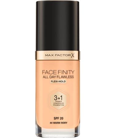 Max Factor Facefinity 3in1 Foundation No:44 Warm Ivory