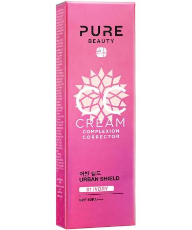 PURE BEAUTY CC Cream Spf50 Pa+++ Ivory 30 ML CC Cream - Buy Online on GoSupps.com