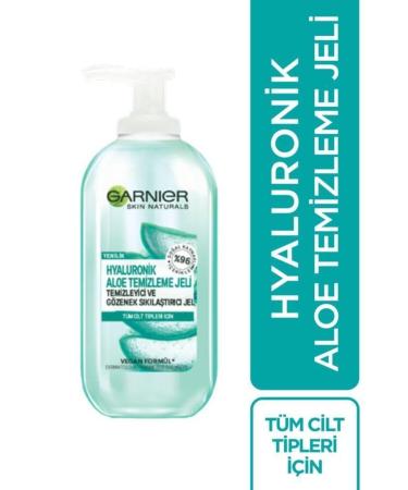 Garnier Hyaluronic Aloe Cleansing Gel 200ml Intense Moisturizing