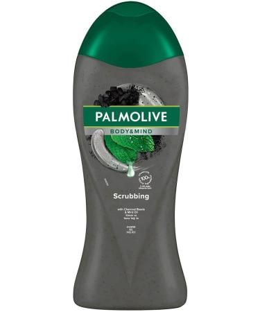 Palmolive Body & Mind Charcoal & Peppermint Oil Bath & Shower Gel 500 Ml