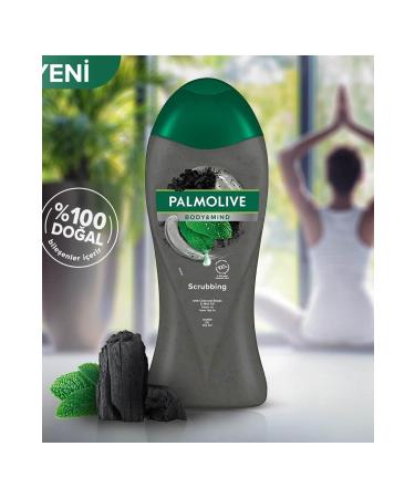 Palmolive Body & Mind Charcoal & Peppermint Oil Bath & Shower Gel 500 Ml - Buy Online on GoSupps.com
