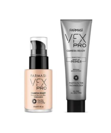Farmasi Vfx Pro Foundation 04 Biscuit and Makeup Base 25 Ml