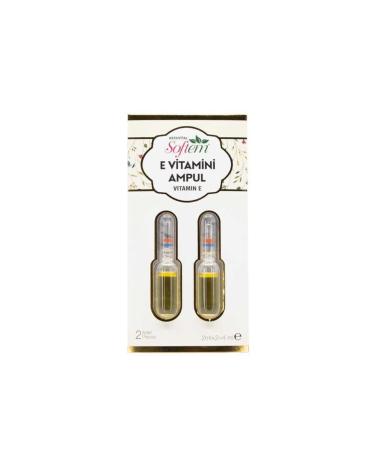 Softem Vitamin E Ampoule 2 Ml 2 Pieces