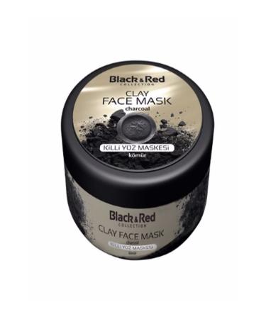 Black Red Clay Face Mask (Coal Essence) 400 Gr