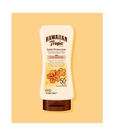 Hawaiian Tropic Coconut Exotic Tropical Flowers 50 180ml Protective and Moisturizing Sun Lotion - Buy Online on GoSupps.com