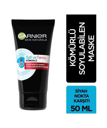 Garnier Pure & Clean Peel Off Charcoal Mask 50 Ml