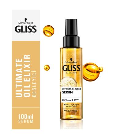 Gliss Schwarzkopf Gliss Ultimate Oil Elixir Nourishing Care Serum 100 Ml