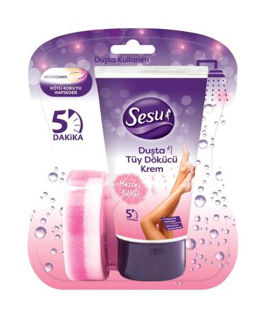 Sesu : Shower Hair Removal Cream Sensitive Skin 150 Ml : Hair Removal Cream