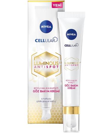 NIVEA Luminous630 Anti-Dark Circle Eye Care Cream 15 ml