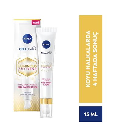 NIVEA Luminous630 Anti-Dark Circle Eye Care Cream 15 ml - Buy Online on GoSupps.com