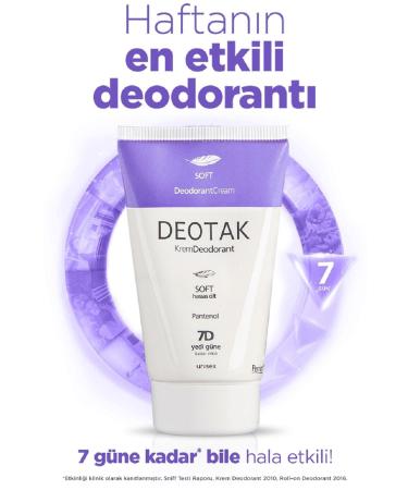 Deotak Brand: Cream Deodorant Soft 35 Ml Category: Deodorant - Buy Online on GoSupps.com