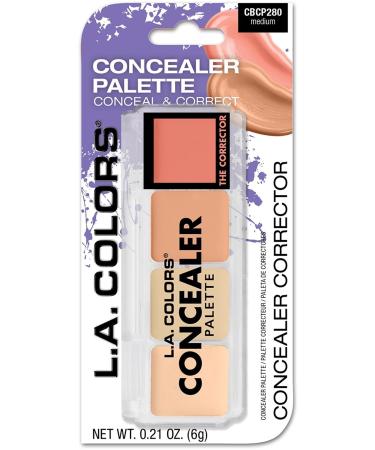 LA Colors La Colors Concealer Palette Medium