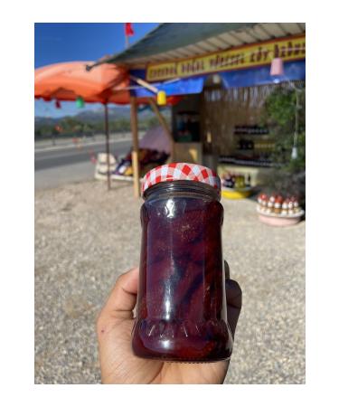 KaradagDogalProducts Natural Strawberry Jam with Lots of Grains 350g