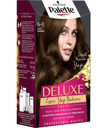 Palette Deluxe Hair Dye 6-0 Dark Blonde - Buy Online on GoSupps.com