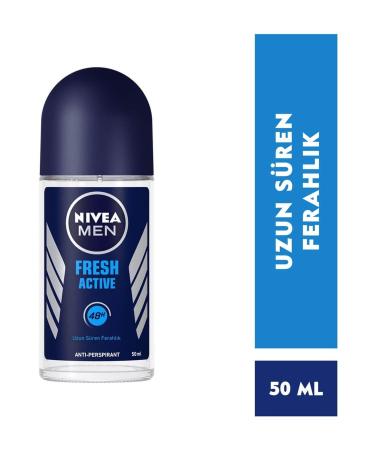 NIVEA Men Roll On Fresh Active 50 Ml