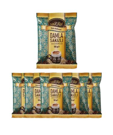 Sarraf Turkish Coffee Mastic Turkish Coffee 100gr 12 pieces