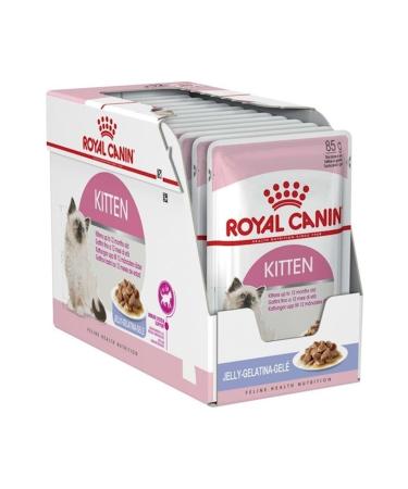 Royal Canin Jelly Kitten Instinctive Wet Kitten Food 85 Gr X 12