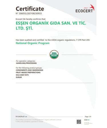 Essen Organic Organic Pomegranate Syrup 250 Cc - Buy Online on GoSupps.com