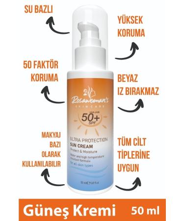 Rosawomans Sun Cream 50ml +50 Spf Extra Protection Anti-Spot
