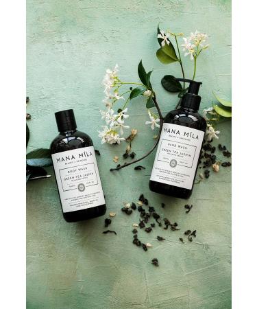 Mana Mila 300 Ml Green Tea Jasmine Shower Gel - Foam