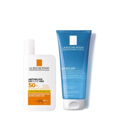 La Roche Posay Oily Skin Care and High Sun Protection Set