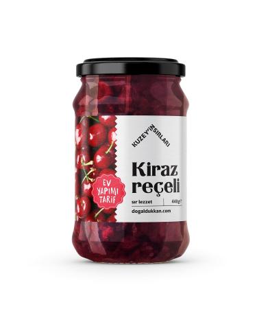 NATURAL DUKKAN Natural Cherry Jam (440 Gr)