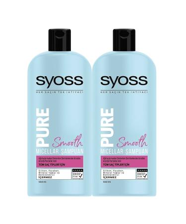 Syoss Pure Smooth Micellar Shampoo 550ml