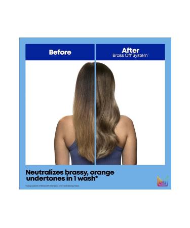 Matrix Total Results Brass Off For Brunettes Blue Color Refreshing Shampoo 1000 Ml - Buy Online on GoSupps.com