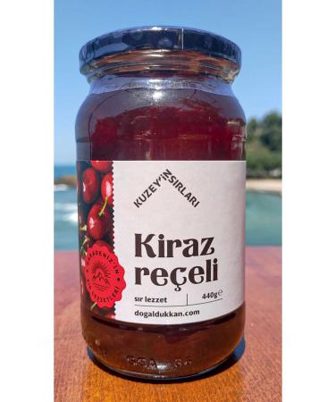 NATURAL DUKKAN Natural Cherry Jam (440 Gr) - Buy Online on GoSupps.com