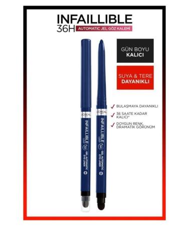 L'Oreal Paris Infaillable Automatic Gel Eyeliner Set 3 - Buy Online on GoSupps.com