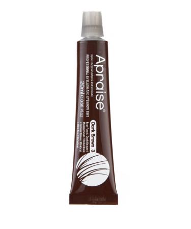 Apraise Eyebrow Eyelash Dye 3 Dark Brown 20 ml
