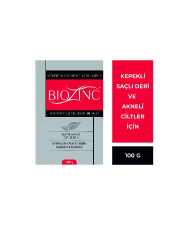 biozinc Sulfur and Tea Tree Oil Acne Pimple Soap