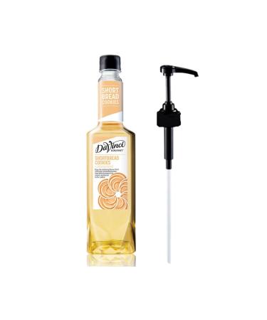 DaVinci Gourmet Shortbread Cookies 750ml With Syrup Pump