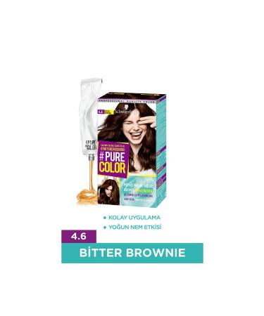 Schwarzkopf Pure Color Bitter Brownie 4-6 - Buy Online on GoSupps.com