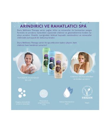 Duru Wellness Therapy Avocado & White Clay Shower Gel 2x450ml - Buy Online on GoSupps.com