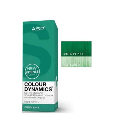 Affinage Asp Colour Dynamics Green Envy Semi Permanent Hair Dye
