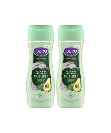 Duru Wellness Therapy Avocado & White Clay Shower Gel 2x450ml