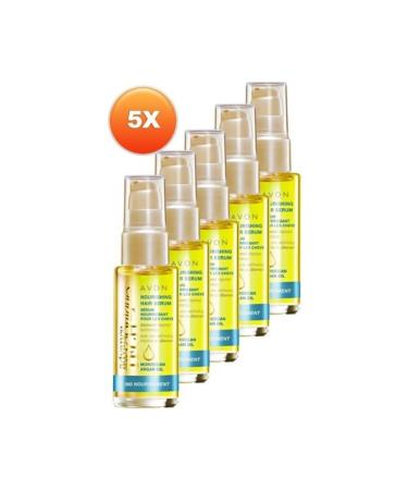 Avon Moroccan Argan Oil Nourishing Hair Serum 30 ml Set of 5