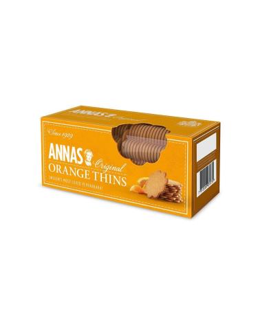 Annas Orange Thins Orange Biscuits 150 G