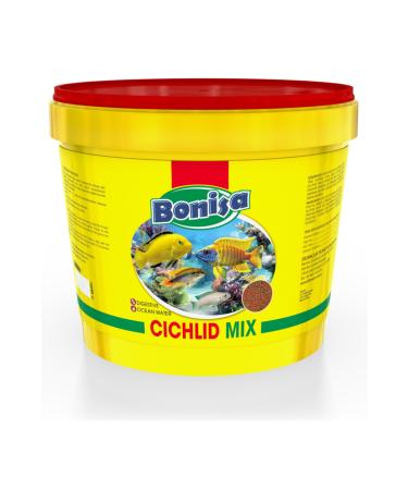 bonisa Cichlid Mix 3 Kg Aquarium Dolphin Yellow Princess Cichlid Aquarium Fish Food