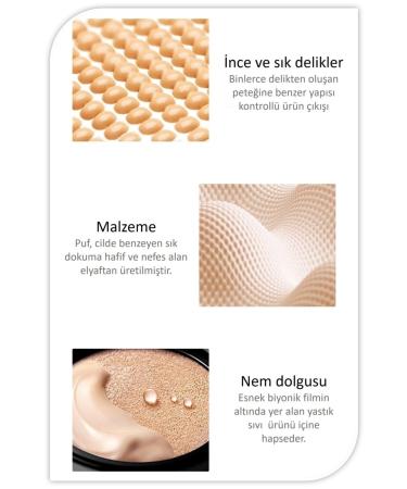 Jomtam Mushroom Puff Natural Color Air Cushion BB Beauty Cream 15 gr - Buy Online on GoSupps.com