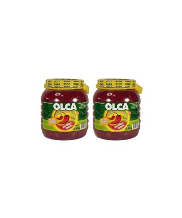 Olca Hot Pepper Paste 1550 gr X 2 (Total 3100 gr)