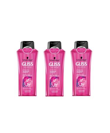 Gliss Shampoo 3 X 400 ml