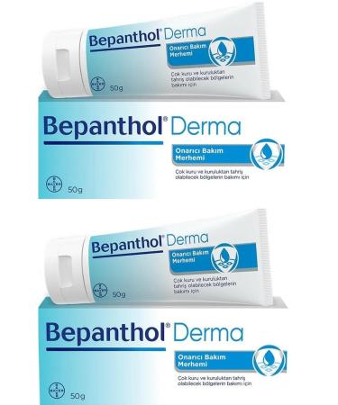 Bepanthol Repair Care Ointment 50 gr X 2 - Daily Intensive Moisturizing Ointment for Very Dry Skin