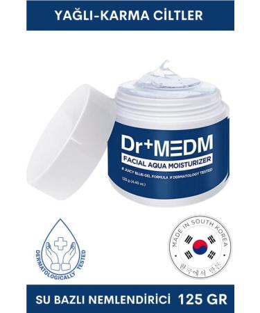 Dermal Dr+medm Facial Aqua Moisturizing Cream for Oily and Combination Skin 125 Gr