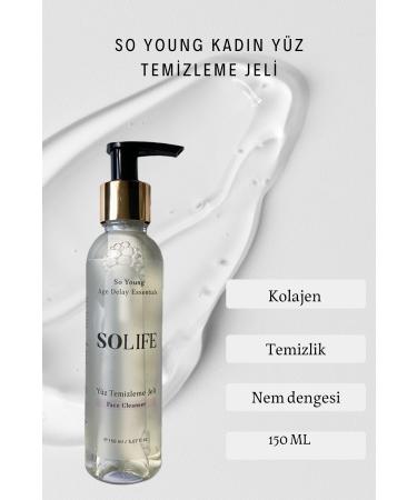 SOLIFE So Young Facial Cleansing Gel 150 ml - Buy Online on GoSupps.com